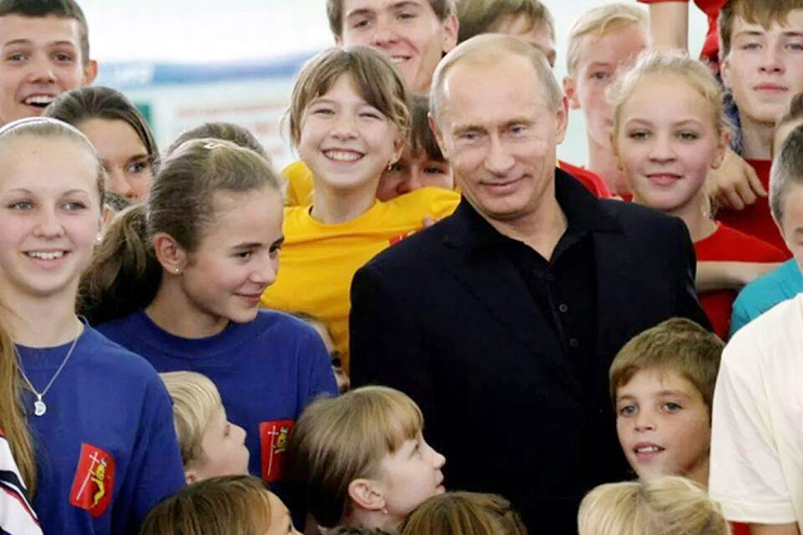 Russian President Steers a Straight Course